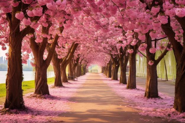 Distancia Ideal para Plantar Cerezos: Guía Completa para un Huerto Próspero - A qué distancia plantar los cerezos camino de arboles de cerezo - A qué distancia plantar los cerezos