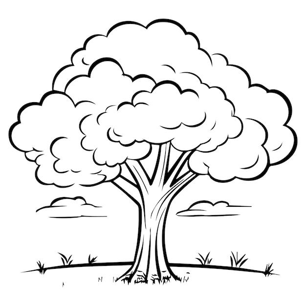 contorno de un arbol - Cómo se llama alrededor de un árbol