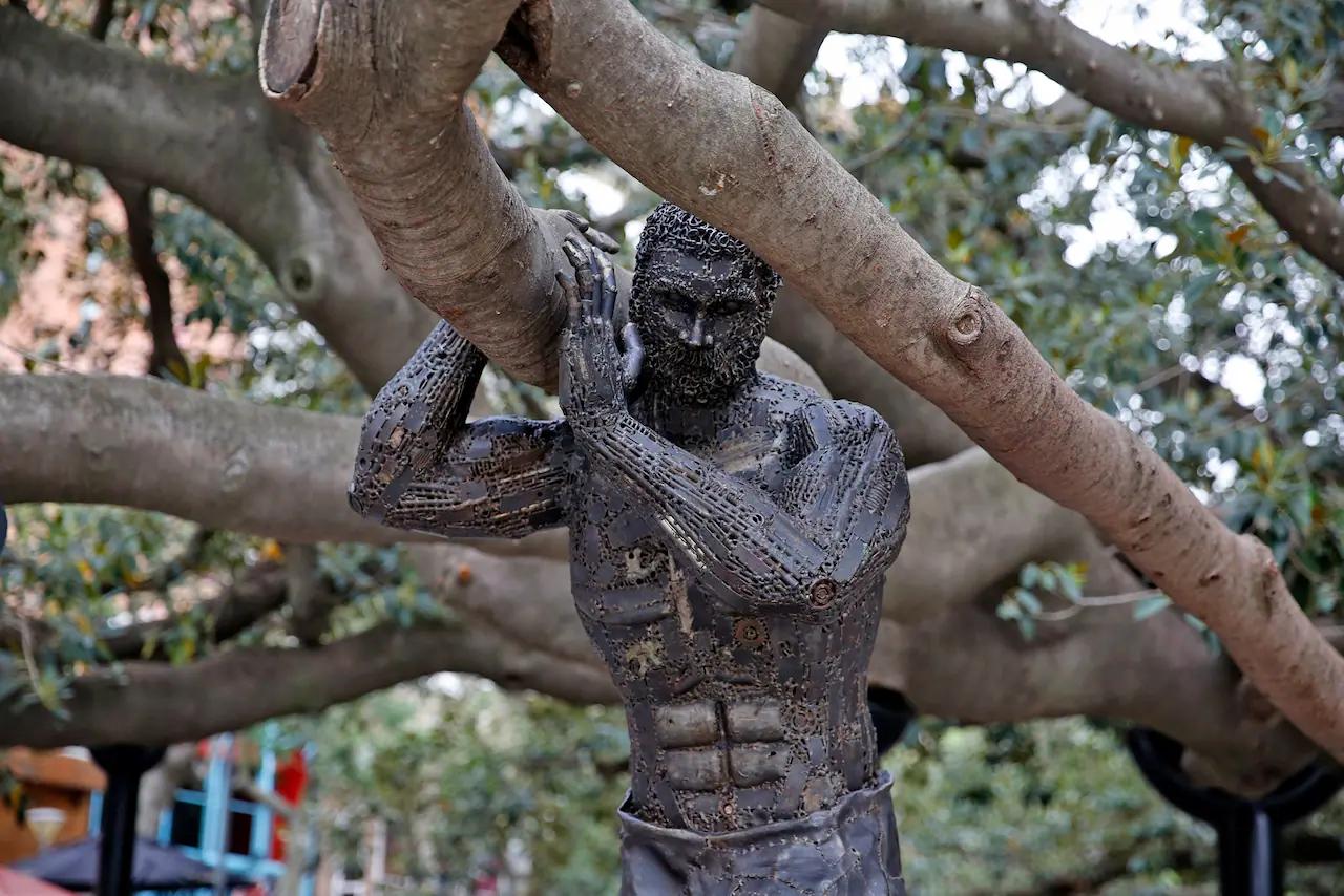 escultura arbol buenos aires - Cómo se llama la escultura de Buenos Aires