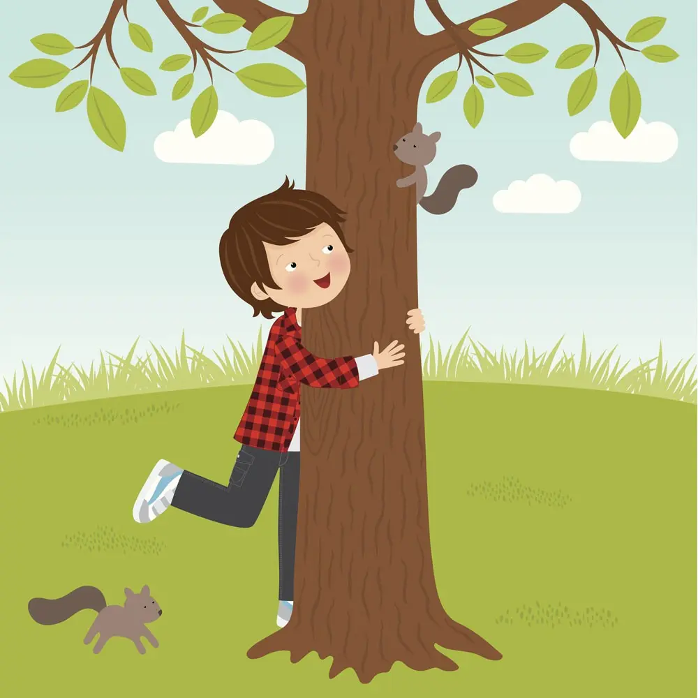 el arbol y el niño reflexion - Cómo se relacionaban entre sí el árbol y el niño