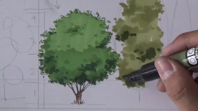 Marcadores de Árboles: Guía Completa para la Gestión Forestal - Qué es un marcador de árbol arboles con marcadores - Qué es un marcador de árbol